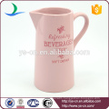 good quality Pink modern decal ceramic hot sale water jug